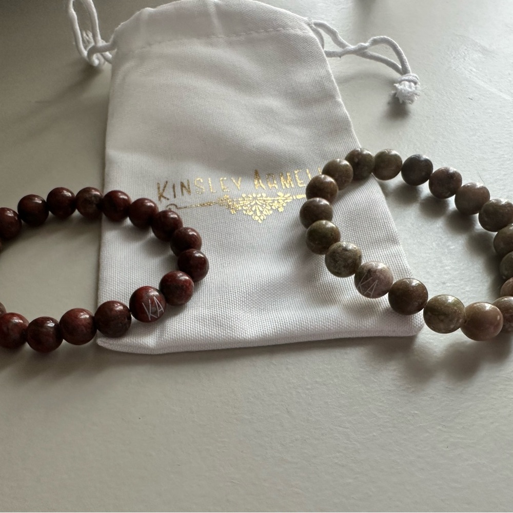 Kinsley Armelle two bracelets with dust bag